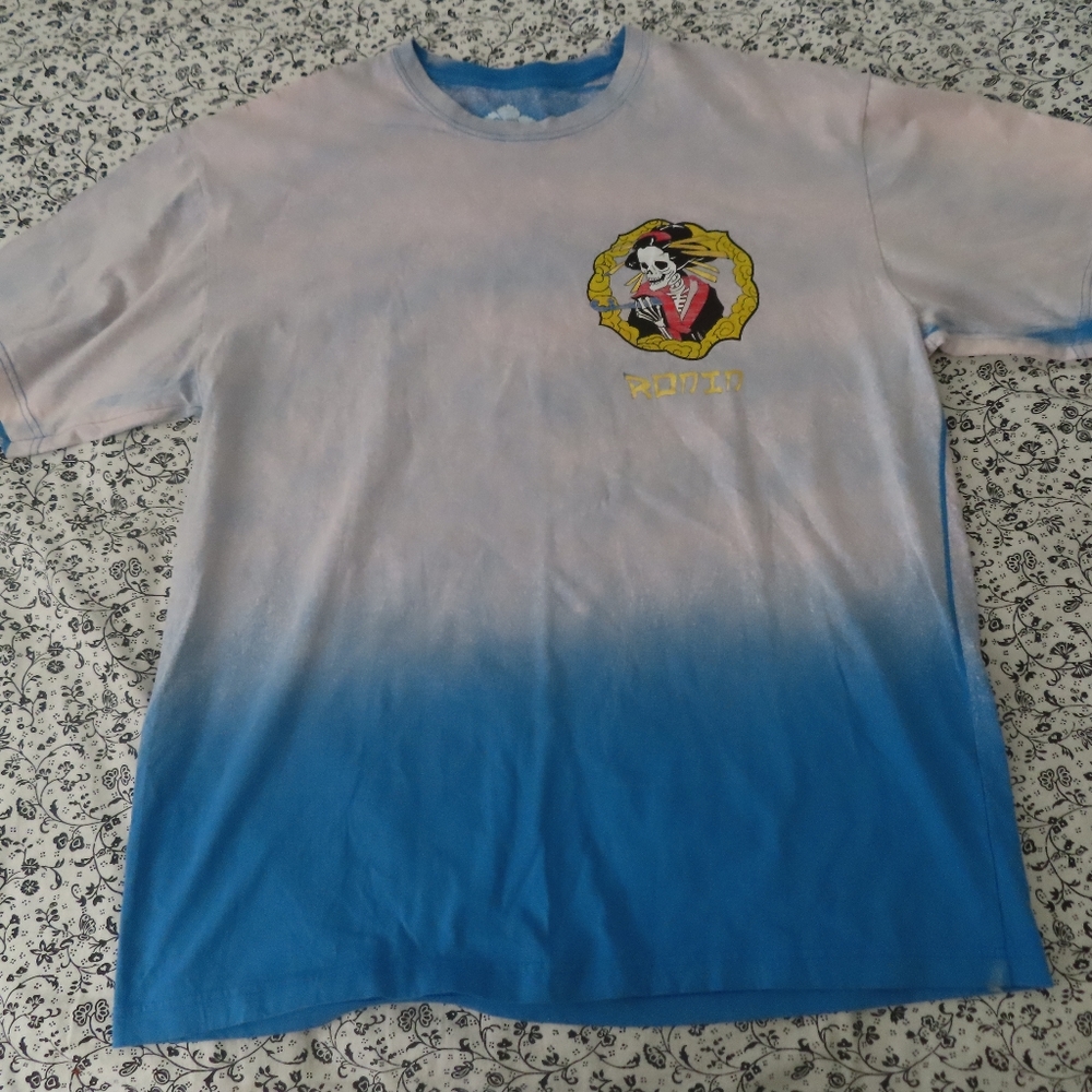 ronin tshirt XL ombre print
